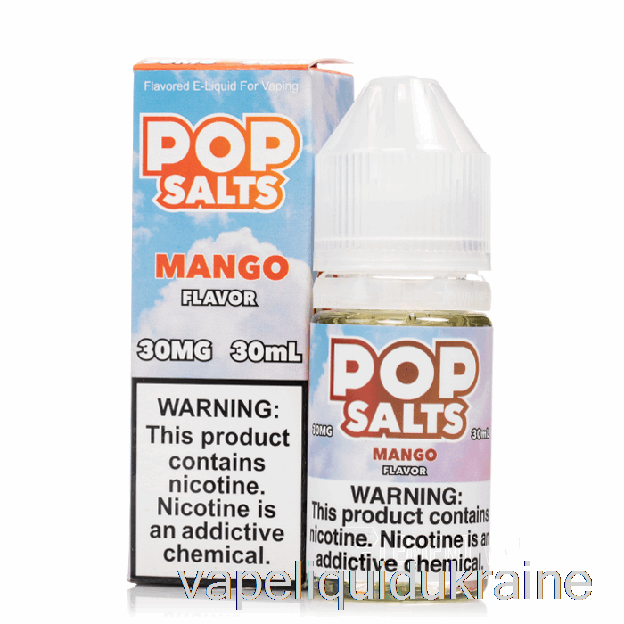 Vape Liquid Ukraine Mango - Pop Salts - 30mL 30mg